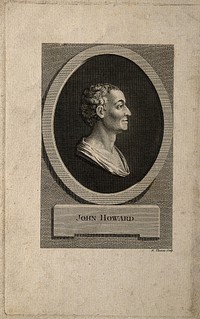 John Howard. Line engraving by N. Thomas.