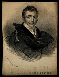 Joseph Hume. Lithograph.