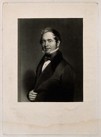 Edward Cock. Mezzotint by W. T. Davey after P. A. T. Senties, 1843.