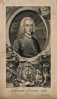 Nathanael Torriano. Line engraving by A. Walker after A. Highmore, junior.