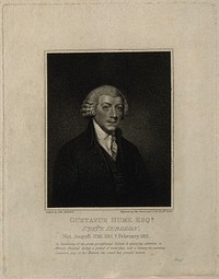 Gustav Hume. Stipple engraving by J. Carver after J. Comerford.