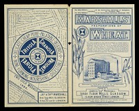 Marshalls' preparations of wheat... : containing all the elements necessary for the sustenance and growth of the human frame / made by James & Thos. Marshall.