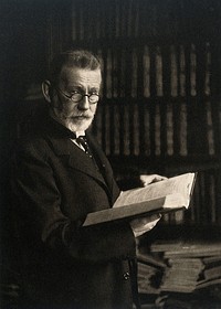 Paul Ehrlich. Photogravure by A. Krauth, 1910.