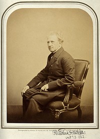 Benjamin Waterhouse Hawkins. Photograph by Maull & Polyblank, 1862.