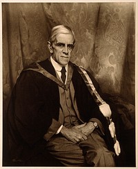 Archibald Young. Photograph of painting by Sir J. Gunn.