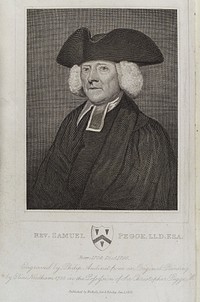 Portrait; Samuel Pegge (1704-1796)