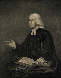 John Wesley. Stipple engraving after W. Hamilton, 1788.