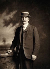 Henry Solomon Wellcome. Photograph by Lafayette Ltd.