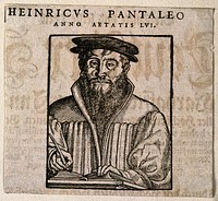 Heinrich Pantaleon. Woodcut.
