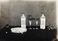 The Pasteur Institute, Kasauli, India: equipment used for inoculation against rabies. Photograph, ca. 1910.