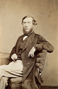 John Tyndall. Photograph.
