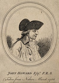 John Howard. Etching, 1788.