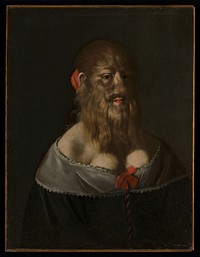 Barbara van Beck. Oil painting, ca. 1650.