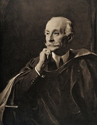 George Henry Falkiner Nuttall. Photogravure after a painting.