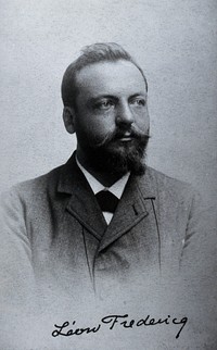 Léon Fredericq. Photograph.