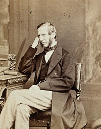 Sir George Edward Paget. Photograph by Ernest Edwards, 1867.