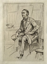 Thomas Annandale. Etching by W. Hole, 1884.