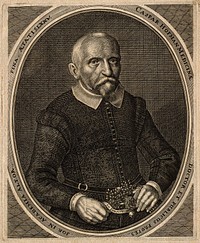 Caspar Hofmann. Line engraving.