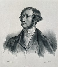 William Henderson. Lithograph by F. Schenck after W. Crawford, 1845.