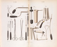 Plate XXIII-XXIV, Surgical instruments