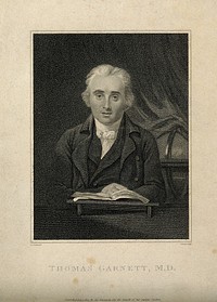 Thomas Garnett. Stipple engraving by W. S. Leney, 1805, after J. R. Smith.