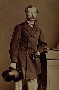Sir John Tenniel. Photograph by the London Stereoscopic & Photographic Co.