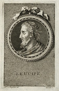 Leucippus. Line engraving by Beyssent after Mlle Cl. Reydellet.