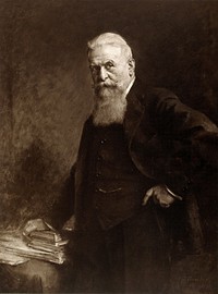 Eugen Steinach. Photograph by J. Scherb after a painting.