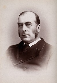 Edward Hallaran Bennett. Photograph by G. Jerrard, 1881.