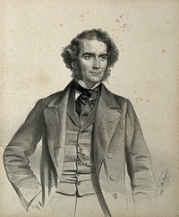 Luther Holden. Lithograph by T. H. Maguire, 1858.
