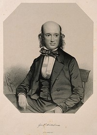 George Robert Waterhouse. Lithograph by T. H. Maguire, 1851.