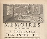 p. 1, Memoires pour servir a l'histoire des insectes