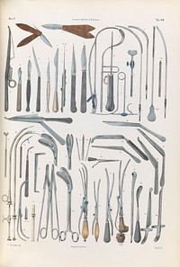 Plate 68. Surgical instruments used for lithotomy