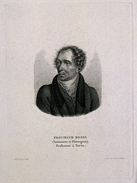 Francesco Rossi. Stipple engraving [by Forestier].