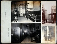 St Bartholomew's Hospital, London: Harley ward. Photograph, c.1908.
