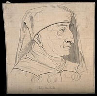 Philip the Bold: portrait. Drawing, c. 1794.