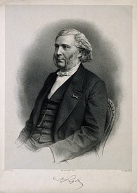 Eugène Napoléon Vigla. Lithograph by C. Bornemann after Ch. Reutlinger.