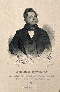 S. M. Granichstaedten. Lithograph by Eybl & Stadler.