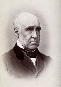 Sir John Simon. Photograph by G. Jerrard, 1881.