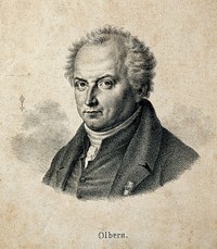 Heinrich Wilhelm Matthias Olbers. Lithograph.