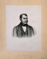 John Thomas Quekett. Lithograph by L. Aldous.