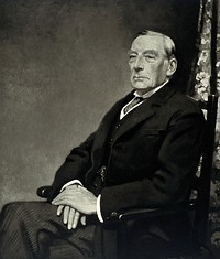 Sir George Henry Makins. Photogravure after a photograph after a painting by James Sinton Sleator.
