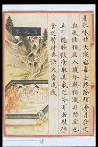 Chinese Materia Dietetica, Ming: Warm spring water