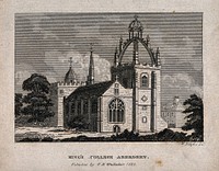 King's College, Aberdeen. Engraving by W. Read, 1825.