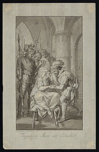 Toggenburg, Marie and Lindenthal. Drawing by C. Sambach, 1780/1797.