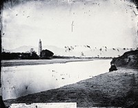 Pearl River, Kwangtung province, China. Photograph, 1981, from a negative by John Thomson, 1870.