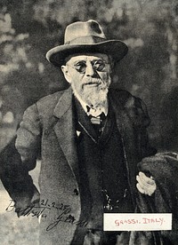 Giovanni Battista Grassi. Photograph, 1925.