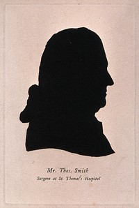 Thomas Smith. Lithographic [] silhouette.