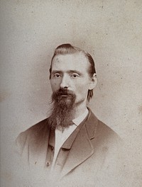 John Michael Maisch. Photograph by F. Gutekunst.