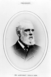 Charles A. Lockhart Robertson. Photograph by G. Jerrard, 1881.